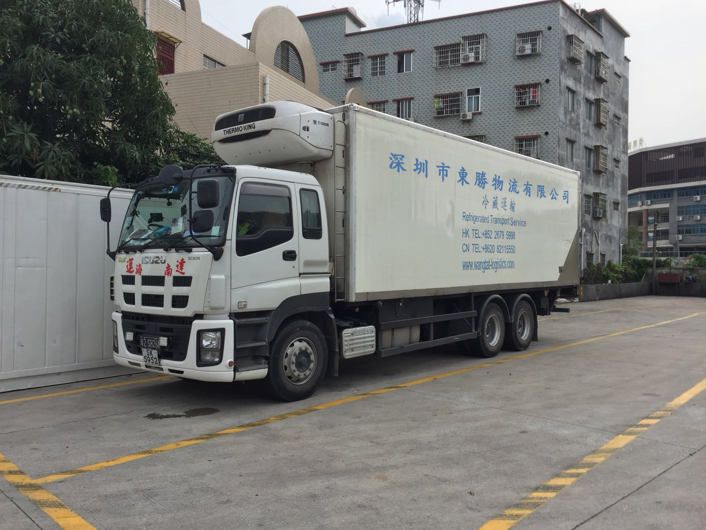 中港冷藏車，香港冷藏車，中港冷凍車，香港冷凍車，中港車行，東勝物流