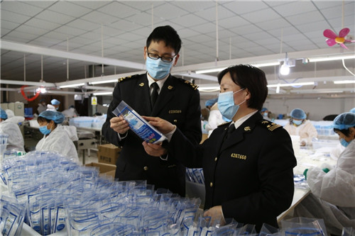 口罩出口報關，口罩出口通關檢驗/查貨圖