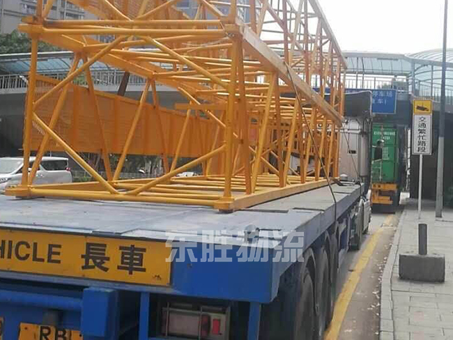 大型鋼材出口專線，建筑材料運(yùn)輸至香港，超重鋼材香港物流往返運(yùn)輸案例：